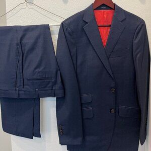 Suitsupply navy blue suit jacket and pants